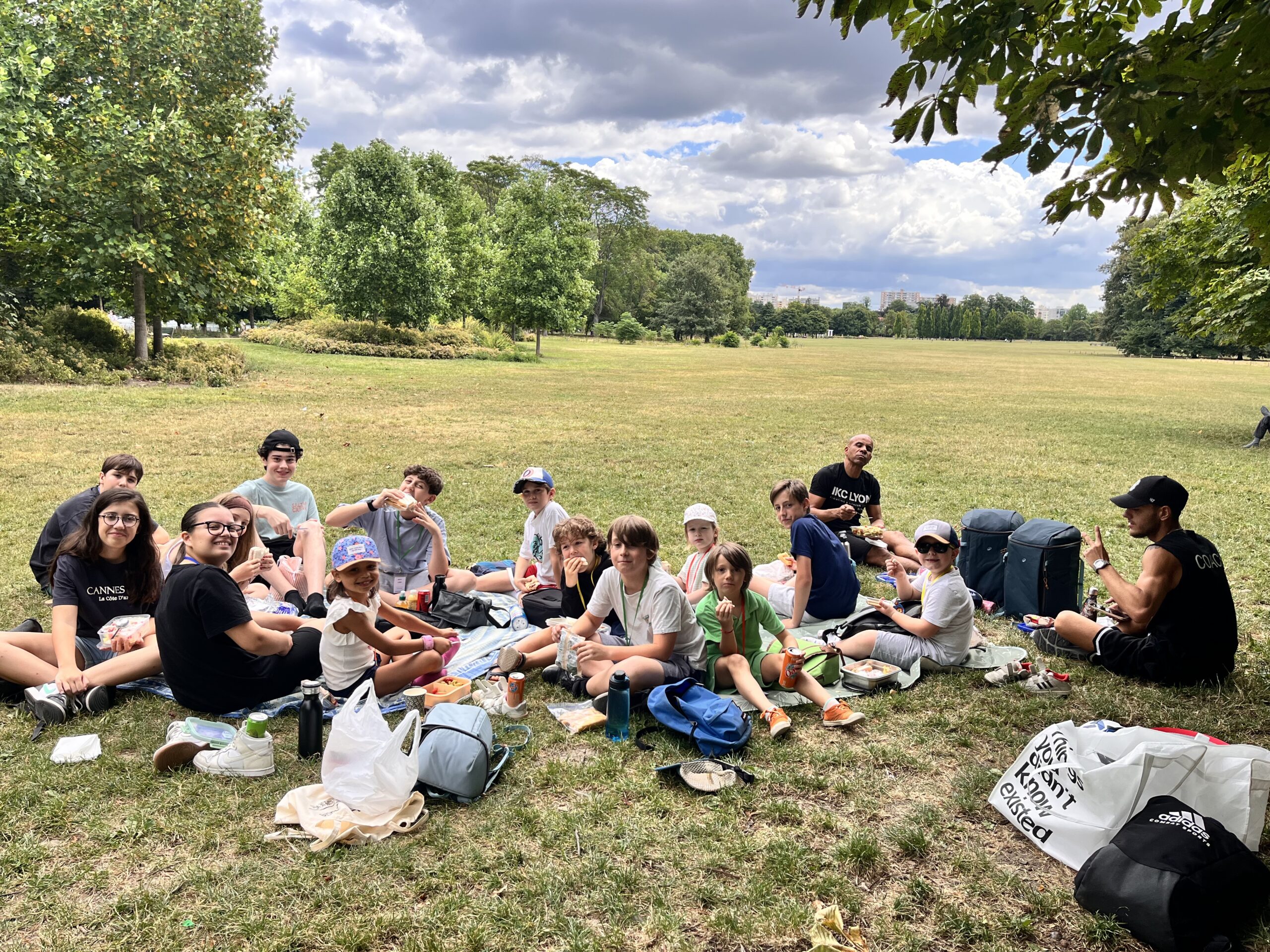 Picnic au parc de la tête d'or